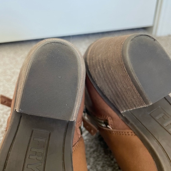 Frye Women's Judith Bootie Leather Double Zip 6.5 - Picture 7 of 7